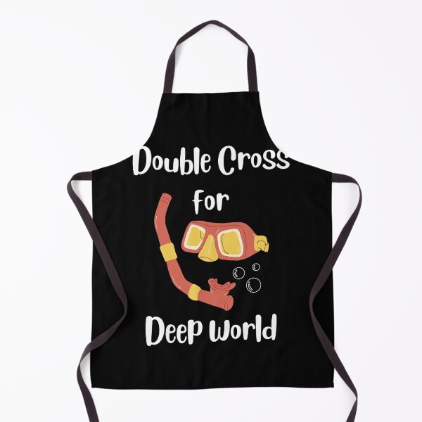 Item preview, Double Cross For Deep World Diving Ocean designed and sold by Wehavefun.