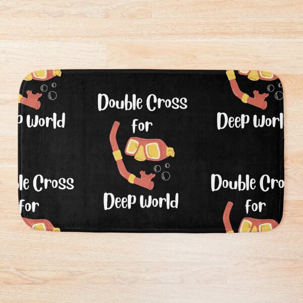 Item preview, Double Cross For Deep World Diving Ocean designed and sold by Wehavefun.