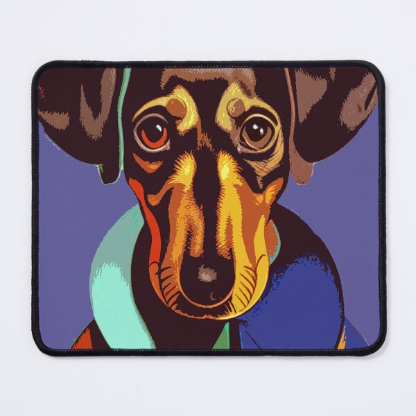 Item preview, Funny Cool Dachshund Dog Cubism Art designed and sold by Nature's Fancy.
