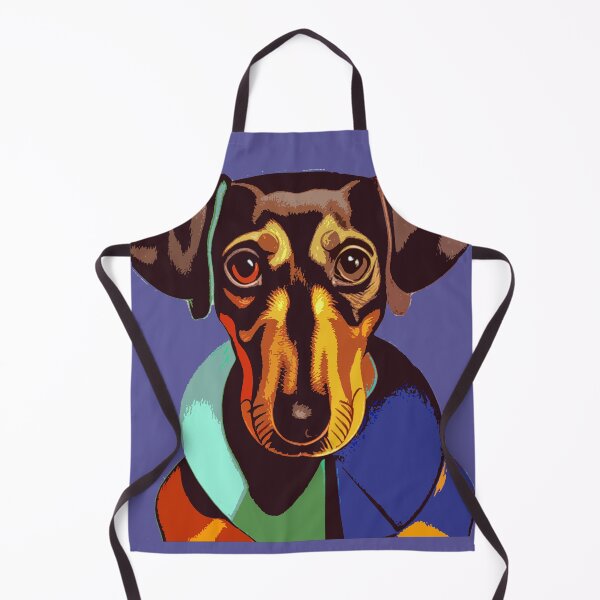 Item preview, Funny Cool Dachshund Dog Cubism Art designed and sold by Nature's Fancy.