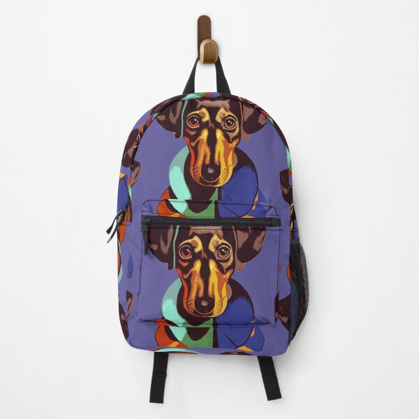 Item preview, Funny Cool Dachshund Dog Cubism Art designed and sold by Nature's Fancy.