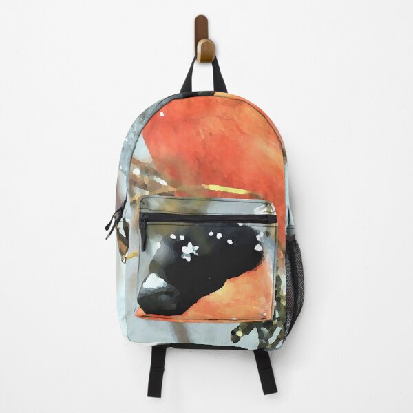 Item preview, Bullfinch in the snow designed and sold by GoodVibesOcean.