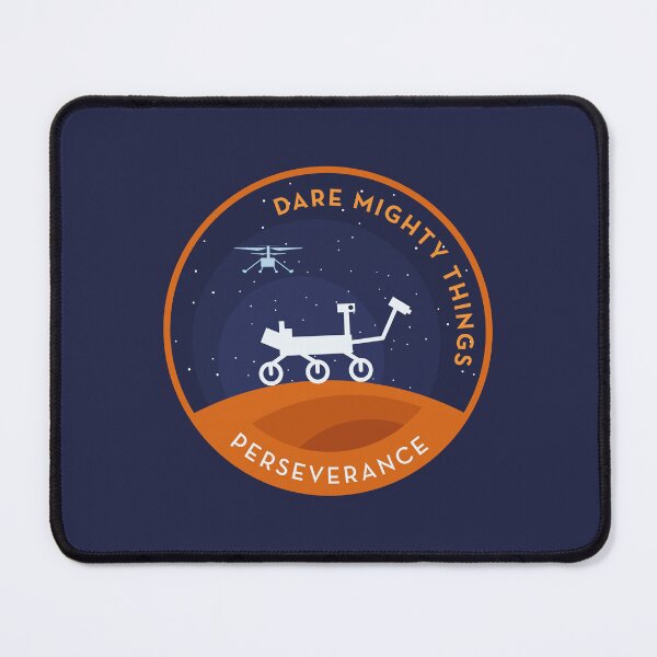 Item preview, Perseverance Rover Mars Night Silhoutte Homage Patch for Small items designed and sold by Markadesign.