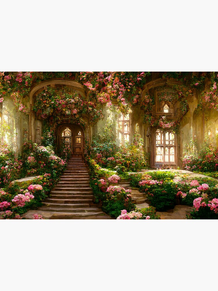 Spring Court Manor 2 | A Court of Thorns and Roses | Art Board Print