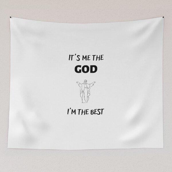 Item preview, I am the best god designed and sold by Scelai.