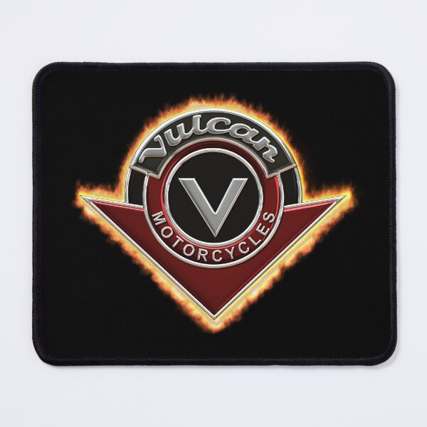 Item preview, Vulcan VN Motorcycles Logo 2 Flames designed and sold by Vulcan-VN.