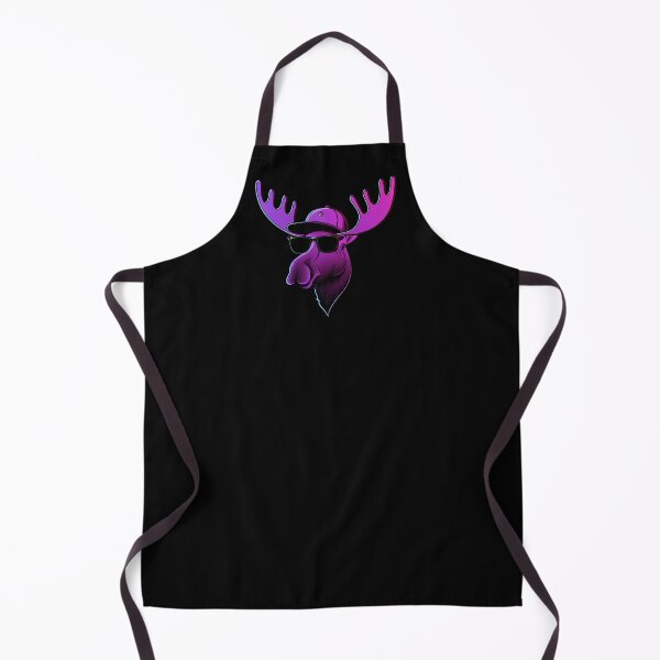 Item preview, Hiphop Moose Funny Retro Purple designed and sold by betternotes.