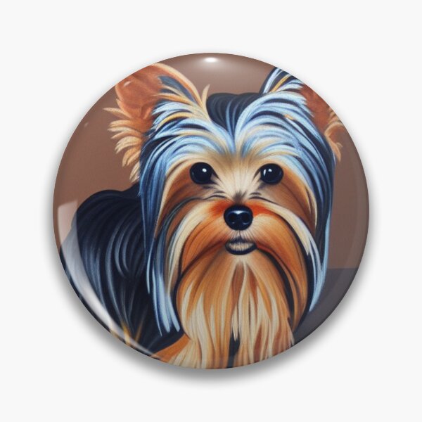 Item preview, Funny Cool Yorkshire Terrier Dog Art designed and sold by Nature's Fancy.
