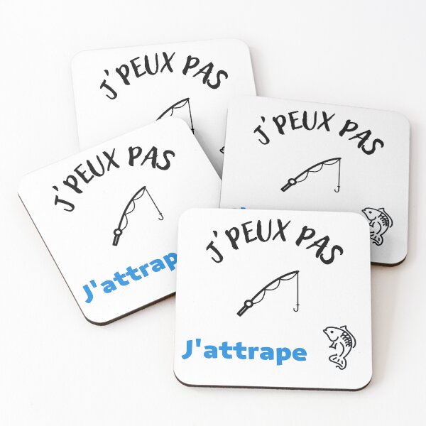 Aperçu de l'œuvre j'peux pas j'ai pêche cadeau pêcheur créée et vendue par Scelai.