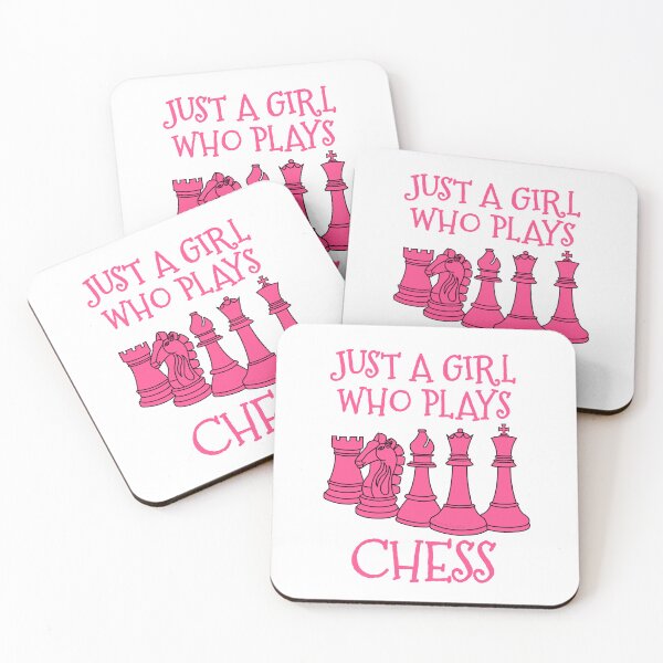 Item preview, Just A Girl Who Plays Chess designed and sold by doodlerob.