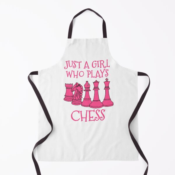 Item preview, Just A Girl Who Plays Chess designed and sold by doodlerob.