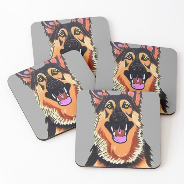 Item preview, Funny Cool German Shepherd Dog Art designed and sold by Nature's Fancy.