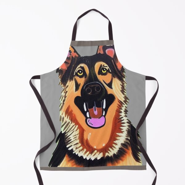 Item preview, Funny Cool German Shepherd Dog Art designed and sold by Nature's Fancy.