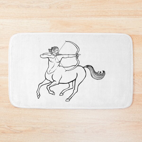 Item preview, Centaur line art designed and sold by BeccaDoodles.