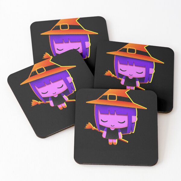 Item preview, Little Witch Halloween Retro Colorful Kids designed and sold by betternotes.