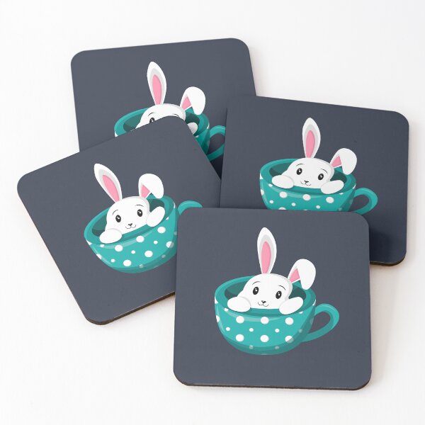 Item preview, A Cute little bunny appears from a cup of coffee designed and sold by Lily--Art.