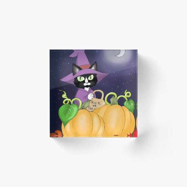 Super Magical Halloween Ferdz Acrylic Block