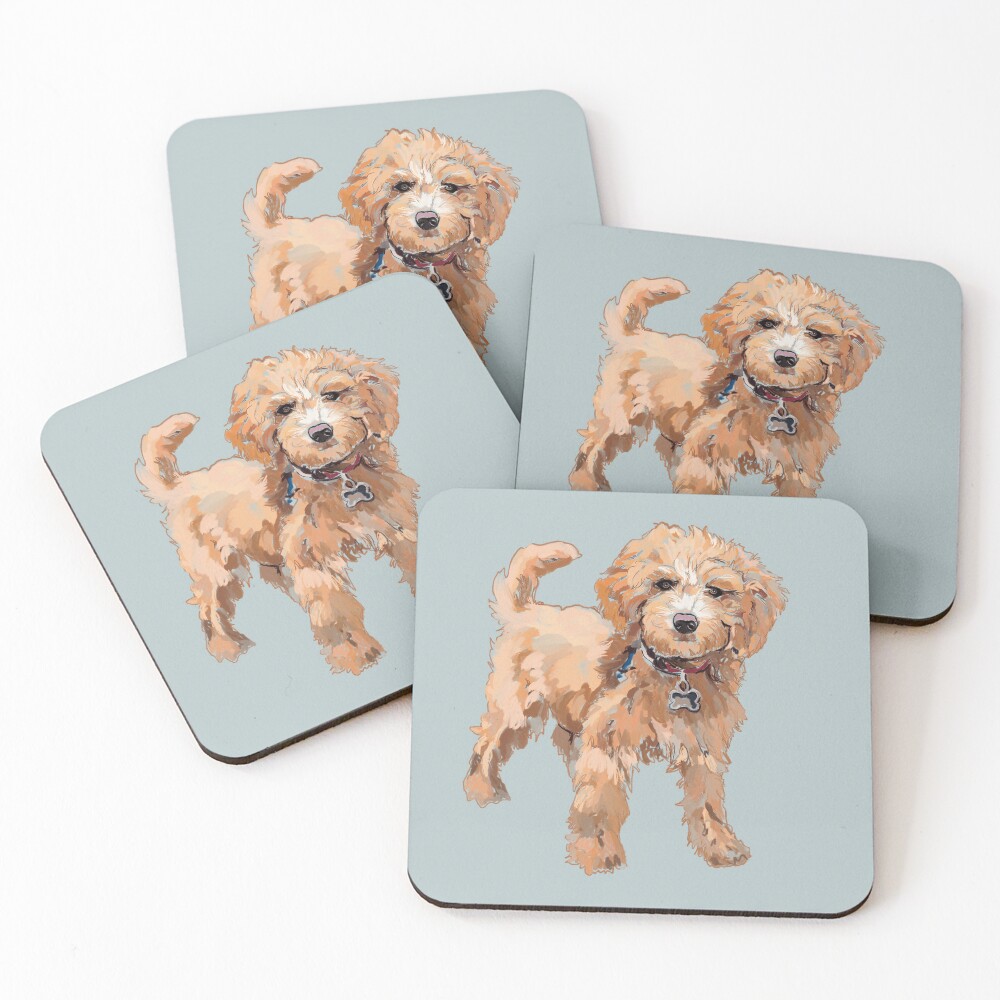 Item preview, Coasters (Set of 4) designed and sold by Leatextileart.
