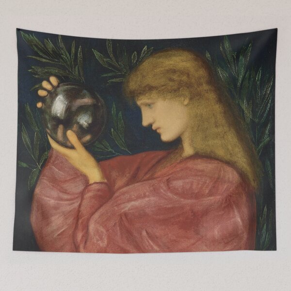 Item preview, Astrologia | Edward Coley Burne-Jones | 1893 Pre-Raphaelite Art designed and sold by CJET.