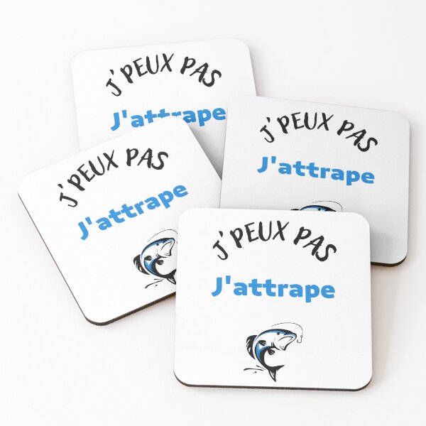 Aperçu de l'œuvre j'peux pas j'ai pêche cadeau pêcheur créée et vendue par Scelai.