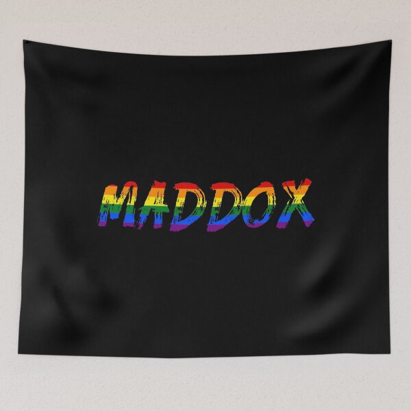 Item preview, Men rainbow name gay Maddox designed and sold by LoveIsColorful.
