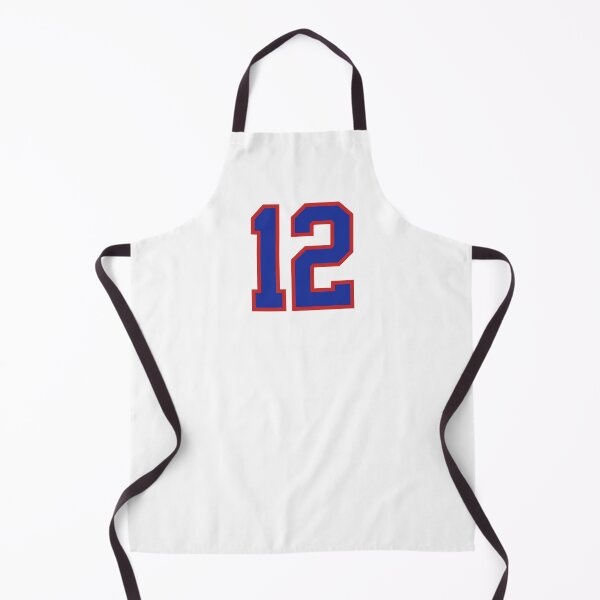 Item preview, Number 12 blue red sports jersey twelve designed and sold by LoveIsColorful.