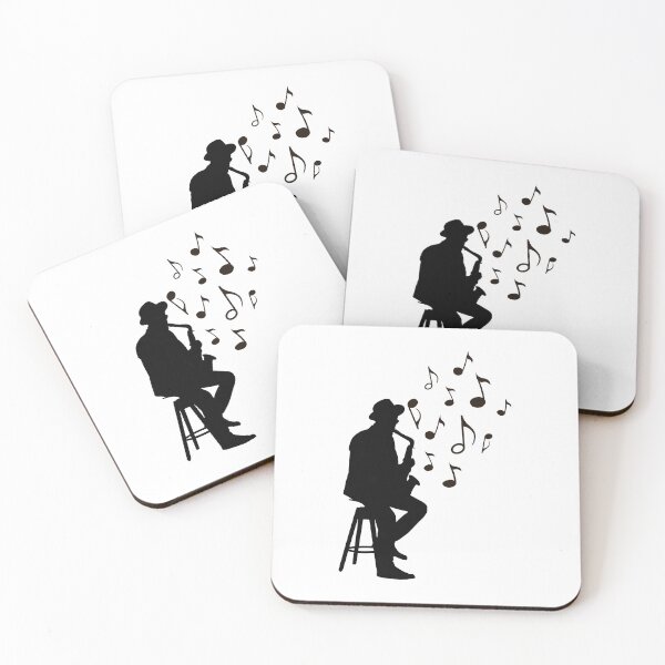 Item preview, Playing Saxophone.  Music is Life. designed and sold by Marvett-World.