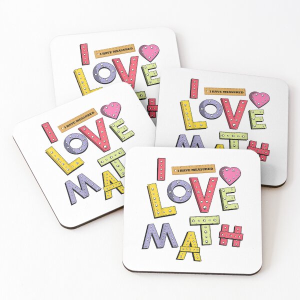 Item preview, Funny Mathematician Gifts Teacher Kids Physicist I Love Math designed and sold by BrennaEirlys.