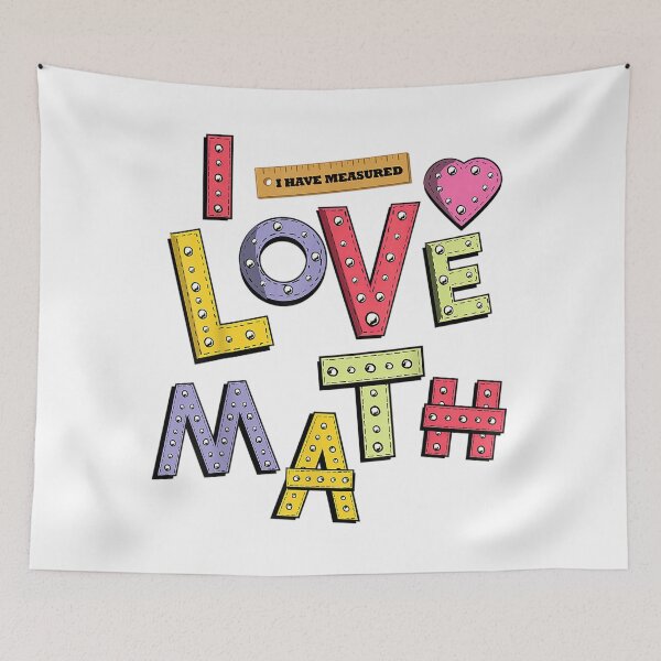 Item preview, Funny Mathematician Gifts Teacher Kids Physicist I Love Math designed and sold by BrennaEirlys.