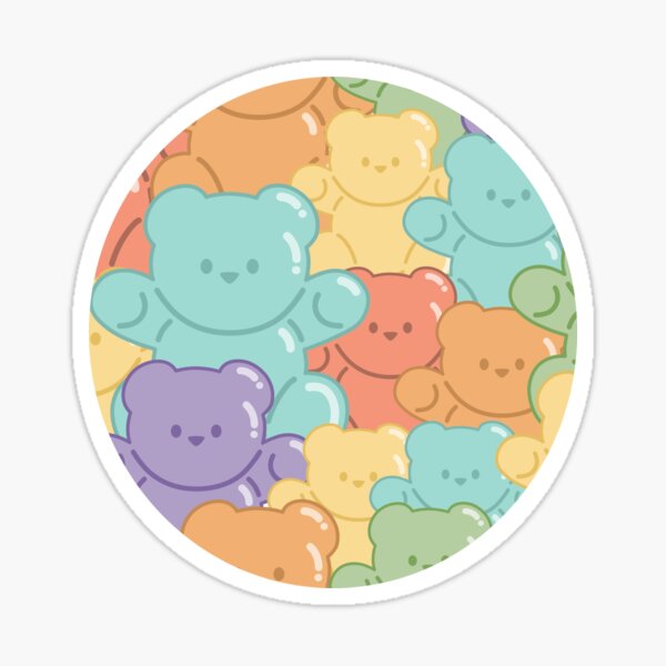 Item preview, Rainbow Pride Gummy Bears designed and sold by Gay-Koala.