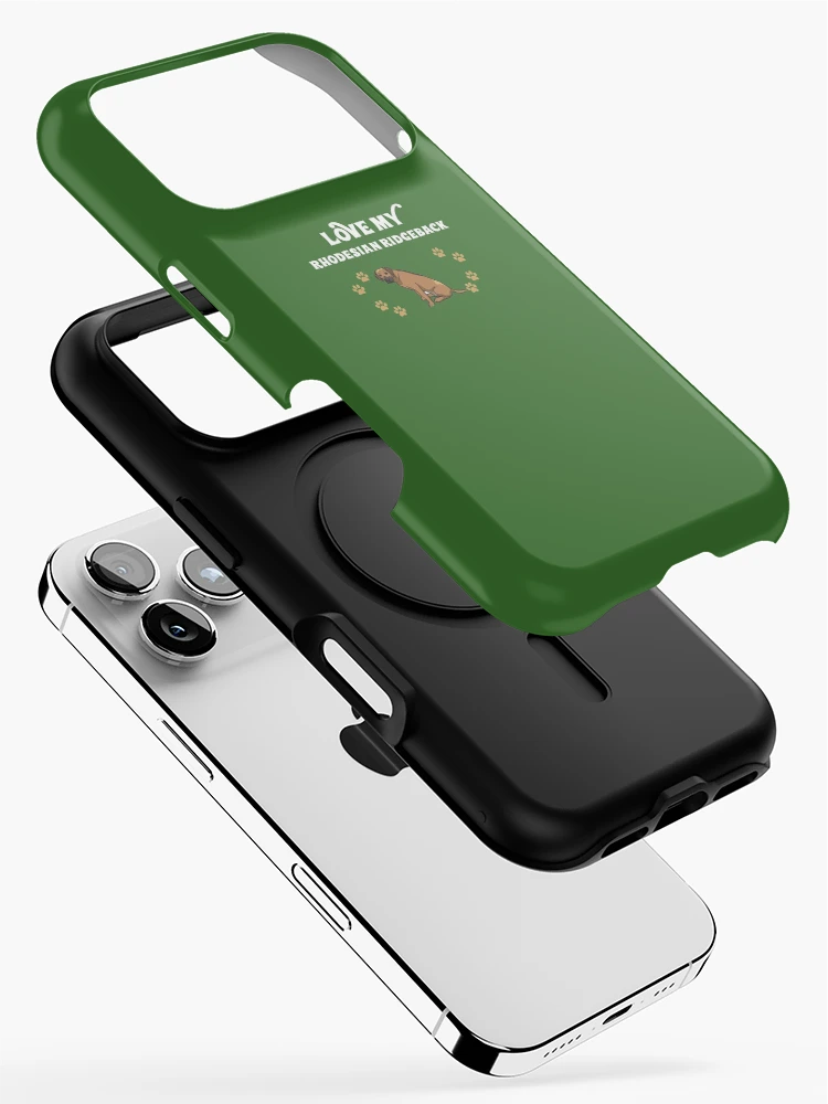Thumbnail 2 of 4, iPhone Case, Love My Rhodesian Ridgeback designed and sold by AlwaysAwesome.