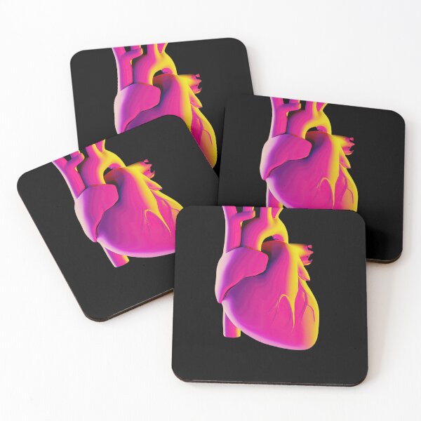 Item preview, Realistic Heart Biology Science Retro Colorful designed and sold by betternotes.