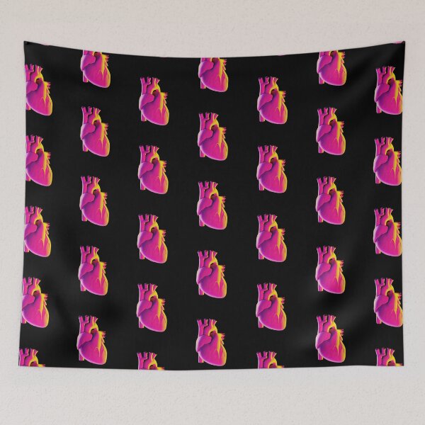 Item preview, Realistic Heart Biology Science Retro Colorful designed and sold by betternotes.