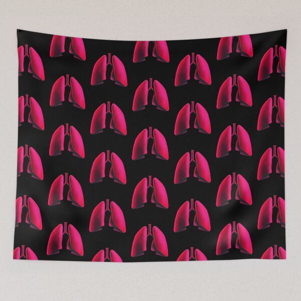Item preview, Realistic Lungs Organ Retro Colorful designed and sold by betternotes.