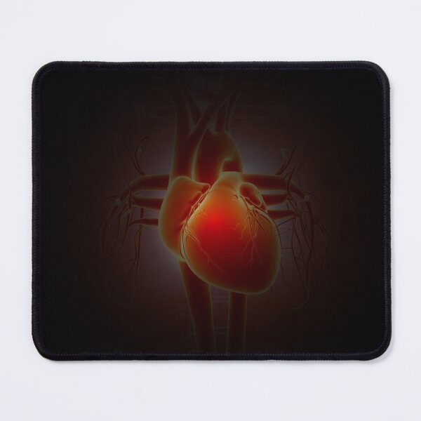 Item preview, Realistic drawing of the red heart inside the body designed and sold by st0n0ga.
