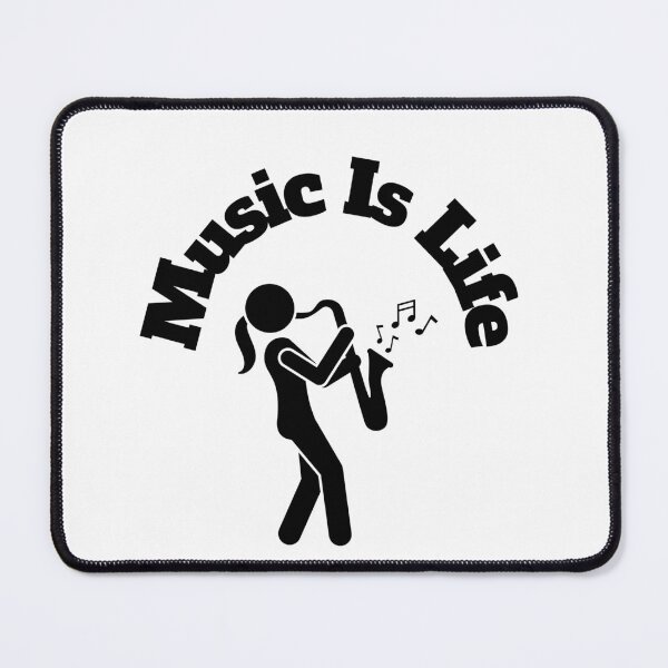 Item preview, Playing Saxophone. Music is Life. designed and sold by Marvett-World.