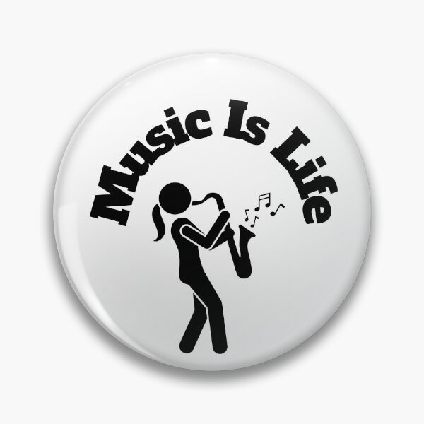 Item preview, Playing Saxophone.  Music is Life. designed and sold by Marvett-World.