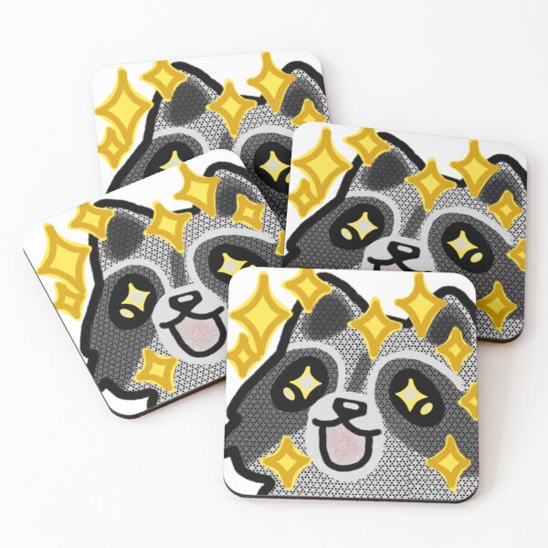 Item preview, Amazed Racoon designed and sold by NightCritter.