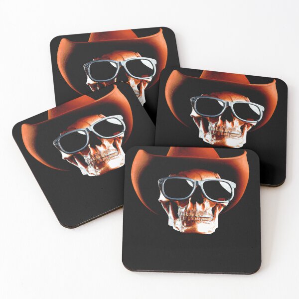 Item preview, Retro Cowboy Skull Halloween Retro Colorful designed and sold by betternotes.