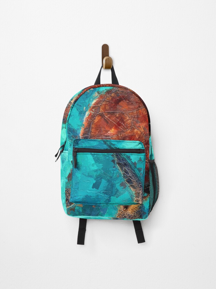 Thumbnail 1 of 3, Backpack, Sea Turtle designed and sold by werdantem.