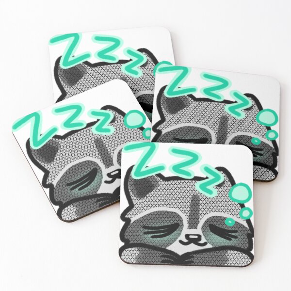 Item preview, Sleepy Raccoon designed and sold by NightCritter.