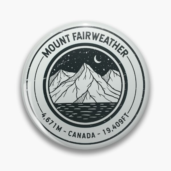 Item preview, Mount Fairweather Canada | Hiking | Skiing designed and sold by KrisSidDesigns.