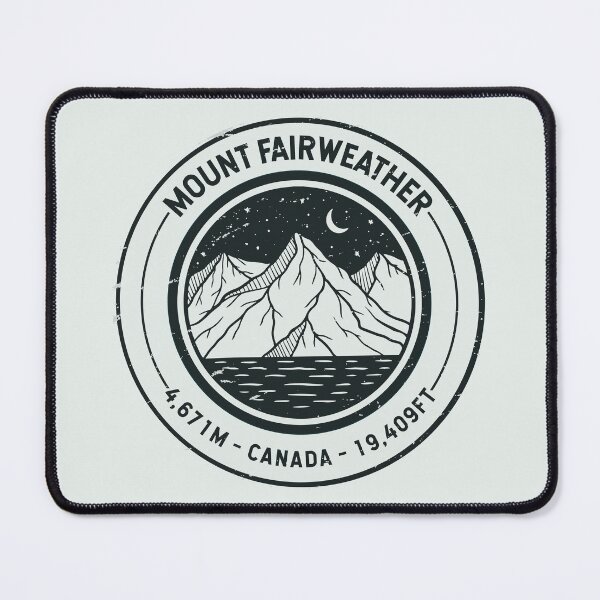 Item preview, Mount Fairweather Canada | Hiking | Skiing designed and sold by KrisSidDesigns.