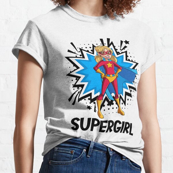 T shirt supergirl discount femme