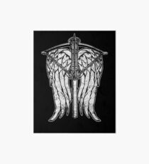 Angel Wings and Crossbow (Dirty) Art Board