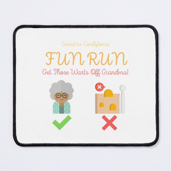 Item preview, Warty Grandma Fun Run designed and sold by GrippersForGod.
