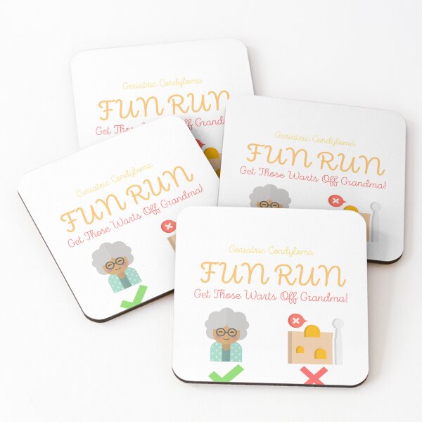 Item preview, Warty Grandma Fun Run designed and sold by GrippersForGod.