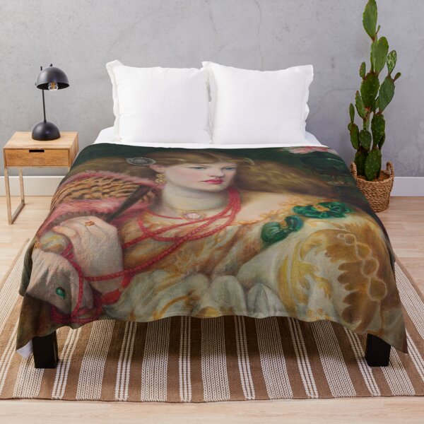 Item preview, Monna Vanna | After Dante Gabriel Rossetti | 1880 Pre-Raphaelite Art designed and sold by CJET.