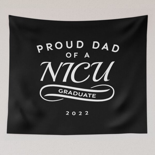 Item preview, Mens Mens Proud Dad of a NICU Graduate 2022 Preemie Father designed and sold by concretemariach.