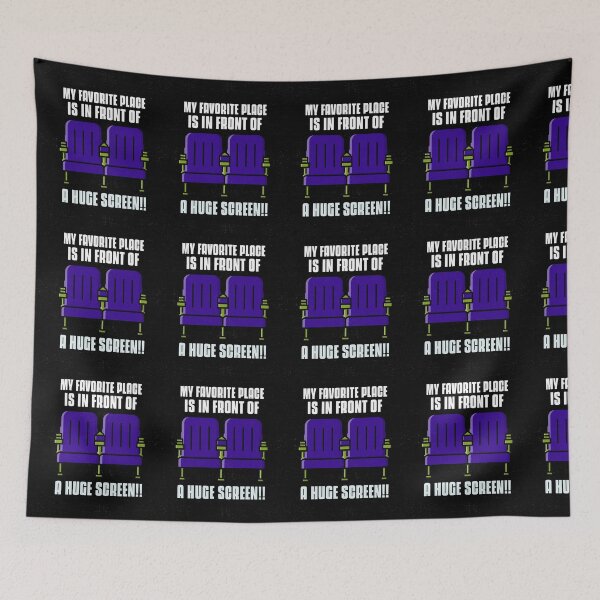 Item preview, MY FAVORITE PLACE IS IN FRONT OF A HUGE SCREEN!! designed and sold by MJ96-PRO.